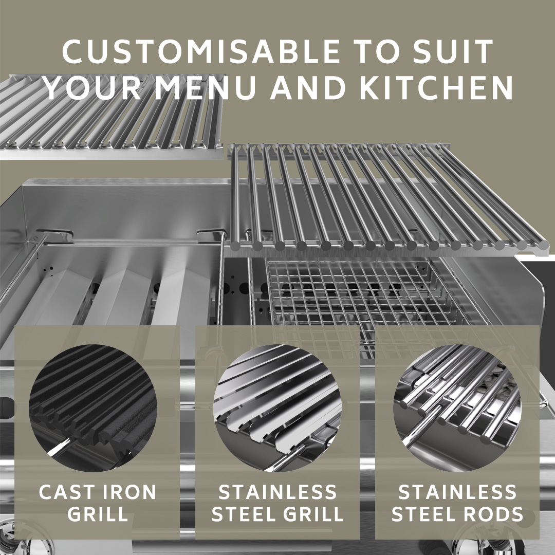 Customisable to Suit Your Menu and Kitchen