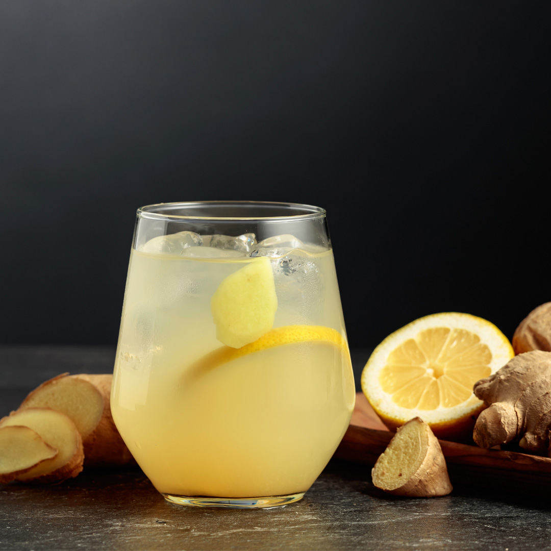 Iced Ginger Lemonade