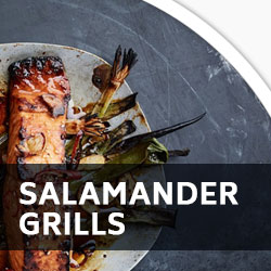 Salamander grills, Baron Commercial Cooking Equipment, High Performance, Compact Size, Made In Italy