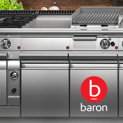 Baron Queen Series Commercial Cooking And Kitchen Equipment, Design Features and Improvements, Made In Italy