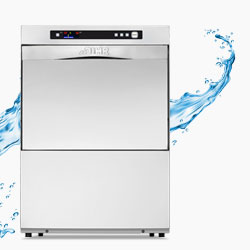 Dihr compact undercounter glasswashers, dishwashers, commercial ware washers, made in Italy