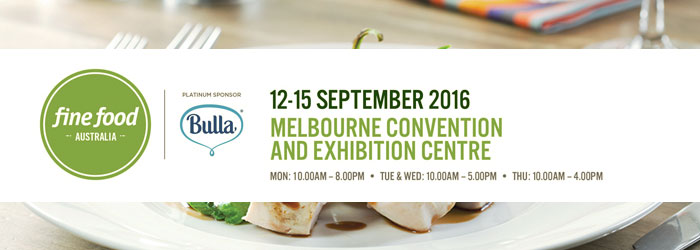 Fine Food Australia Trade Show Event 2016 Melbourne Convention & Exhibition centre.