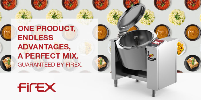 Firex Commercial Food Equipment, Tilting Bratt Pans, Made In Italy