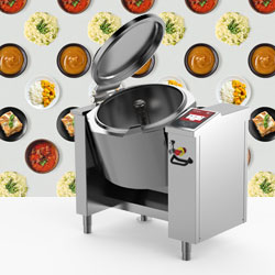 Firex Commercial Food Equipment, Tilting Bratt Pans, Made In Italy