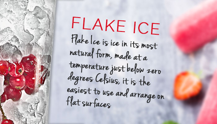 Commercial ice machines, flake ice, ice flakers, Icematic made in Italy