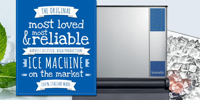 M Series - The Original, Most Loved Modular Ice Machine on the Market, 100% Italian Made Learn more