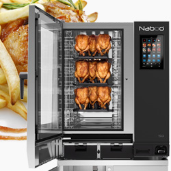 Lainox, Professional Large Scale Chicken Grills for Combi Oven Steamers, Made In Italy