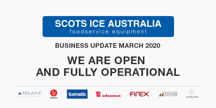 Scots Ice Australia Business Update March 2020, Business as usual, We are open