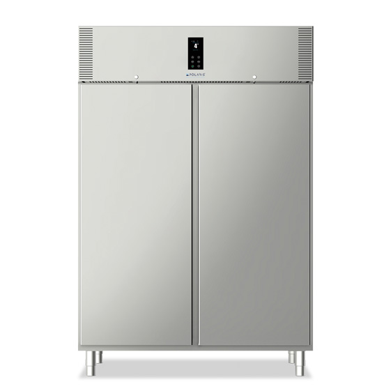 Polaris polaris 1085l two steel door refrigerated cabinet self contained refrigerator a140 tnn