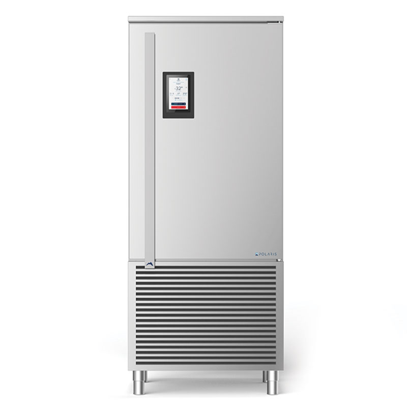Polaris 16 x 1/1 GN capacity.
64kg chilling.
42kg freezing.