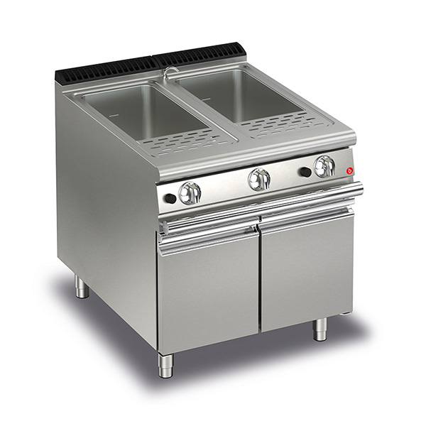 baron 26 26l double basin gas pasta cooker q70cp g800