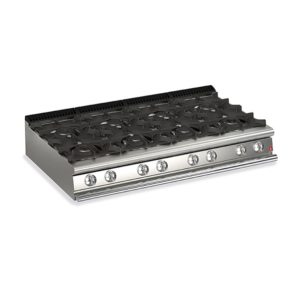 baron 8 burner gas cook top q70pc g1605