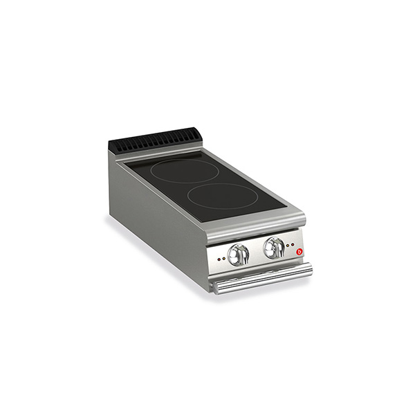 Baron 2 heat zone electric induction cook top.