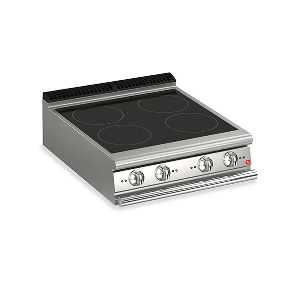 Baron 4 heat zone electric induction cook top.