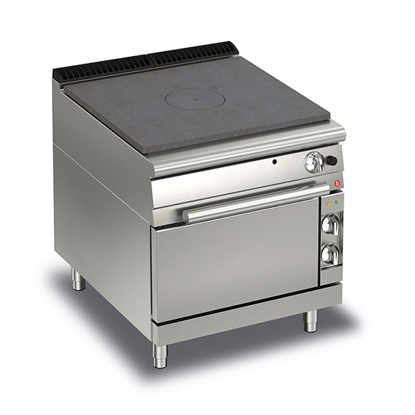 Baron Gas target top with electric oven.