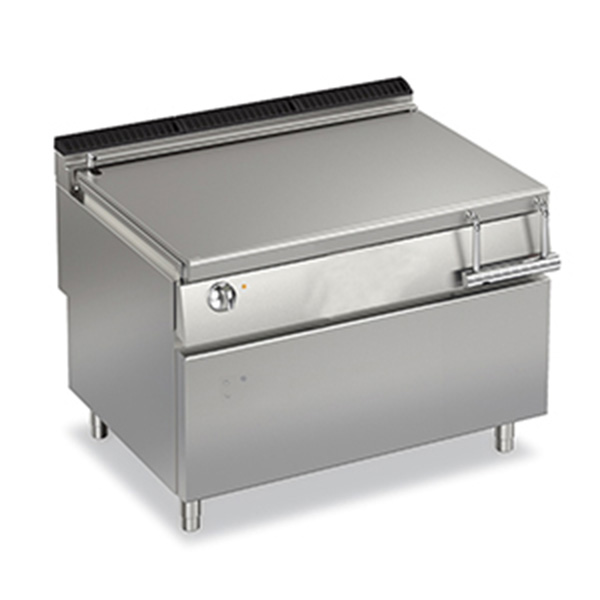 Baron 120L electric bratt pan with motorised tilting.