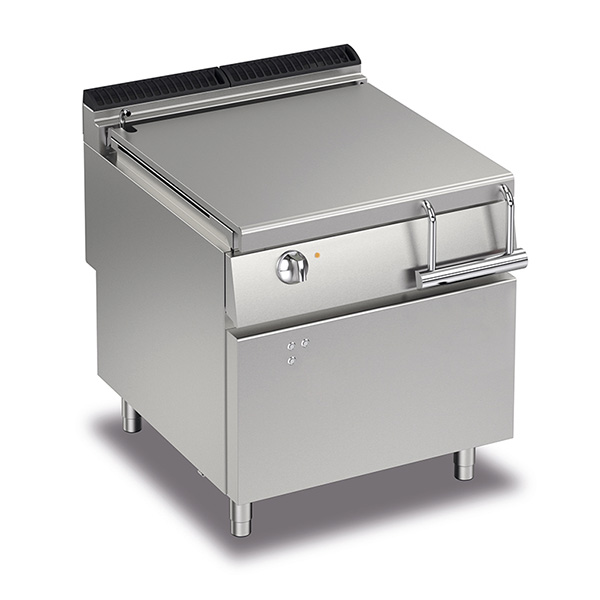 Baron 80L electric bratt pan with motorised tilting.