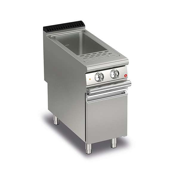 Baron 40L single basin electric pasta cooker.