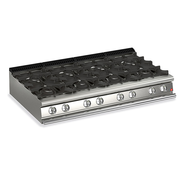 Baron 8 burner gas cook top.