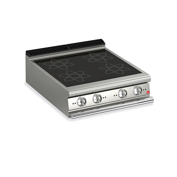 Baron 4 heat zone electric induction cook top.