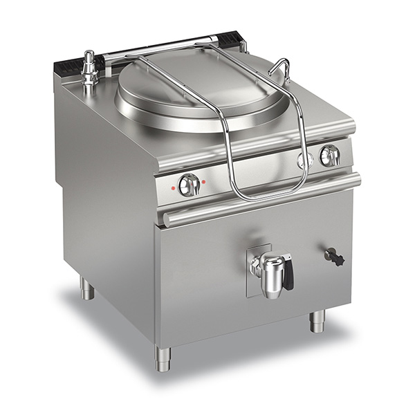 Baron 150L indirect heating electric boiling pan.