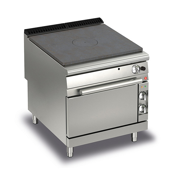 Baron Gas target top with electric oven.