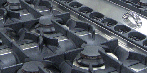 Baron commercial cook top burners available in multiple sized version for more control over the burners power