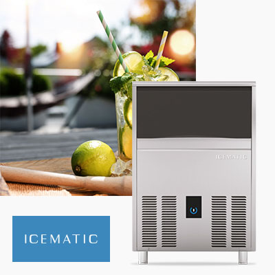 Icematic Ice Machines, Ice Flakers, Ice Dispensers, Ice Storage